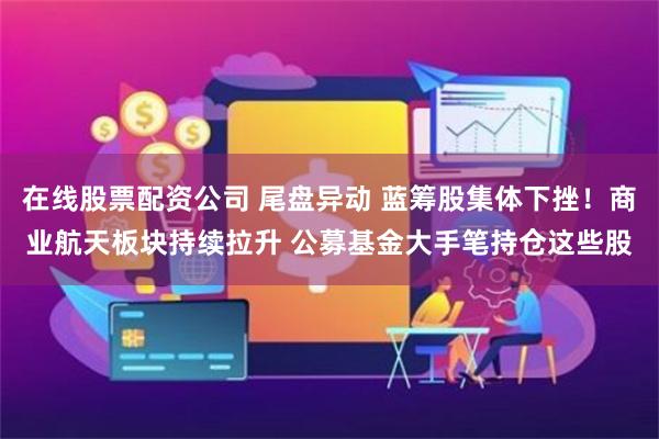 在线股票配资公司 尾盘异动 蓝筹股集体下挫！商业航天板块持续拉升 公募基金大手笔持仓这些股