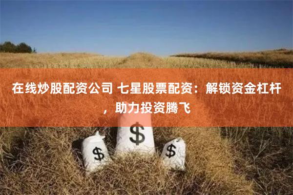 在线炒股配资公司 七星股票配资：解锁资金杠杆，助力投资腾飞